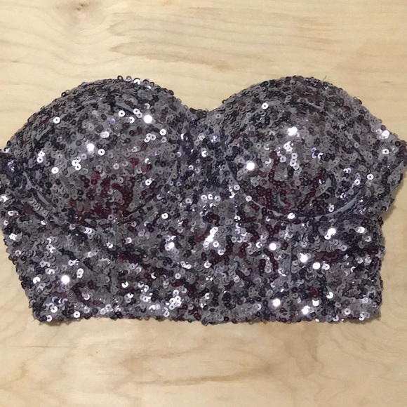 Sequins Rave Bra - Picture 3 of 4